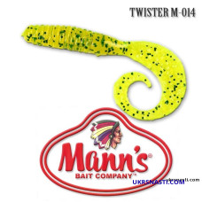 Твистер Manns модель M-014 ( упаковка 20 штук )